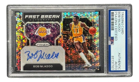 Bob McAdoo 2022-23 Panini Prizm Fast Break Autographs #34 (PSA) at PristineAuction.com