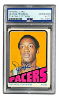 George McGinnis Signed 1972 Topps #183 RC (PSA) at PristineAuction.com