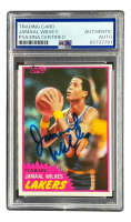 Jamaal Wilkes Signed 1981 Topps #23 Inscribed "HOF 2012" (PSA) at PristineAuction.com