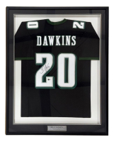 Brian Dawkins Signed Custom Framed Jersey (Beckett) at PristineAuction.com
