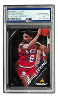 Julius Erving Signed 2013 Panini Pinnacle #267 (PSA) at PristineAuction.com