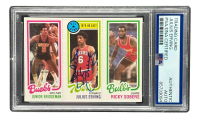 Julius Erving Signed 1980 Topps #1 (PSA) at PristineAuction.com