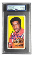 Earl "The Pearl" Monroe Signed 1970 Topps #20 (PSA) at PristineAuction.com