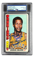 Jamaal Wilkes Signed 1976 Topps #16 Inscribed "HOF 2012" & "4x World Champs" (PSA) at PristineAuction.com