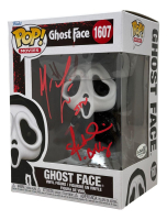 Matthew Lillard & Skeet Ulrich Signed "Scream" #1607 Ghost Face Funko Pop! Vinyl Figure Inscribed "Stu" & "Billy" (JSA) at PristineAuction.com