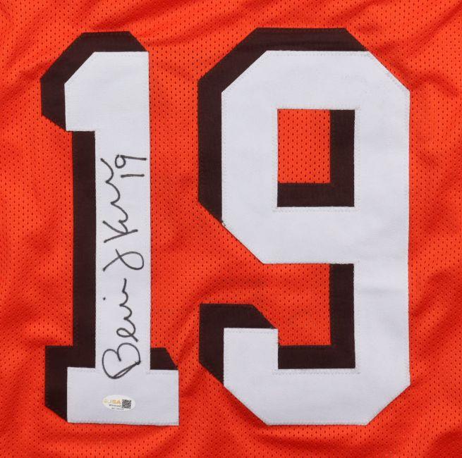 Bernie Kosar Signed Jersey (JSA) at PristineAuction.com Bernie Kosar Signed Jersey (JSA) at PristineAuction.com