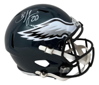 Brian Dawkins Signed Eagles Full-Size Speed Helmet (Beckett) at PristineAuction.com