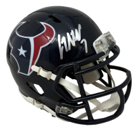 CJ Stroud Signed Texans Speed Mini Helmet (Fanatics) at PristineAuction.com