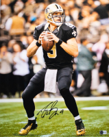 Drew Brees Signed Saints 16x20 Photo (Beckett) at PristineAuction.com