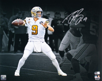 Drew Brees Signed Saints 16x20 Photo (Beckett) at PristineAuction.com