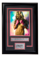 Ronda Rousey UFC Custom Framed Photo at PristineAuction.com