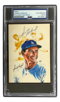 Sandy Koufax Signed Dodgers 4x6 Photo (PSA) at PristineAuction.com