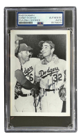 Sandy Koufax Signed Dodgers 4x6 Photo (PSA) at PristineAuction.com