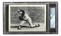 Sandy Koufax Signed Dodgers 4x6 Photo (PSA) at PristineAuction.com