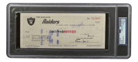 Al Davis Signed Raiders Personal Bank Check (PSA) at PristineAuction.com