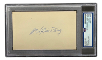 Bill Terry Signed 3x5 Index Card (PSA) at PristineAuction.com