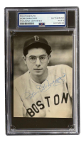 Dom DiMaggio Signed Red Sox 4x6 Photo (PSA) at PristineAuction.com