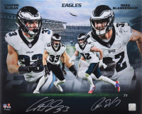 Cooper DeJean & Reed Blankenship Signed Eagles 16x20 Photo (Fanatics) at PristineAuction.com