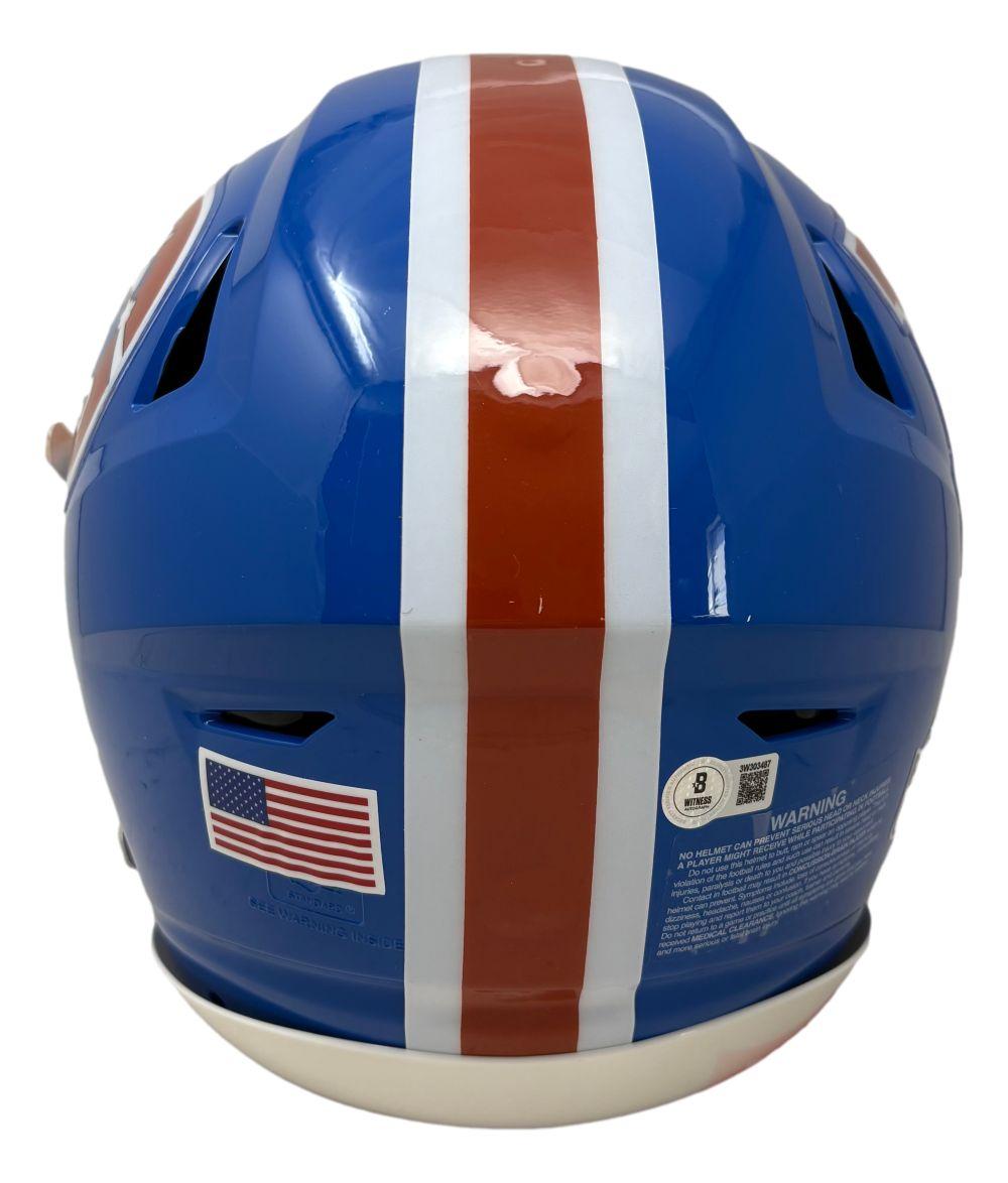 John Elway Signed Broncos Full-Size Authentic On-Field Throwback Alternate Speedflex Helmet (Beckett) at PristineAuction.com John Elway Signed Broncos Full-Size Authentic On-Field Throwback Alternate Speedflex Helmet (Beckett) at PristineAuction.com