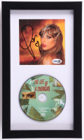 Taylor Swift Signed "The Life of a Showgirl" Custom Framed CD Insert Display (JSA) at PristineAuction.com