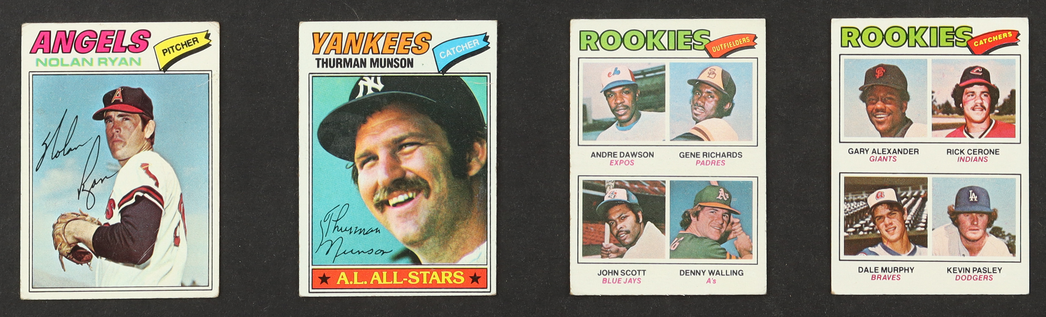 1977 Topps Baseball Complete Set of (660) Cards with Rookie Catchers #476 RC, Thurman Munson #170, Nolan Ryan #650 at PristineAuction.com 1977 Topps Baseball Complete Set of (660) Cards with Rookie Catchers #476 RC, Thurman Munson #170, Nolan Ryan #650 at PristineAuction.com