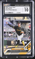 Paul Skenes 2024 Topps Now Off-Season #OS-2 RC (CGC GEM MINT 10) at PristineAuction.com