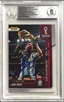 Lionel Messi Signed 2022 Panini Instant FIFA World Cup #118 (BGS) at PristineAuction.com