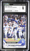 Yoshinobu Yamamoto 2025 Topps Now #925 (CGC 9) at PristineAuction.com