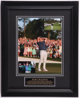 Rory McIlroy Custom Framed Masters Photo Display at PristineAuction.com