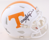 Alvin Kamara Signed Tennessee Volunteers Mini Speed Helmet (Beckett) at PristineAuction.com