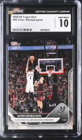 Victor Wembanyama 2025-26 Topps Now #49 (CGC 10) at PristineAuction.com