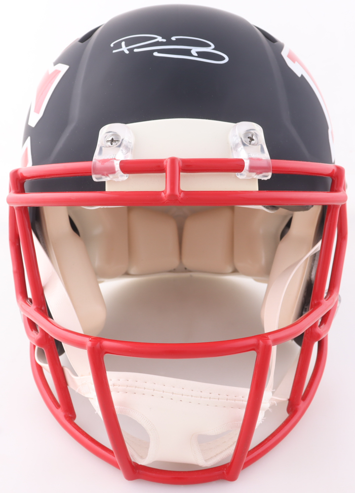 Patrick Mahomes II Signed Chiefs Full-Size Authentic On-Field AMP Alternate Speed Helmet (Beckett) at PristineAuction.com Patrick Mahomes II Signed Chiefs Full-Size Authentic On-Field AMP Alternate Speed Helmet (Beckett) at PristineAuction.com