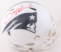 Julian Edelman Signed Patriots Full-Size Authentic On-Field Salute To Service Alternate Speed Helmet (JSA) at PristineAuction.com