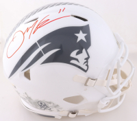 Julian Edelman Signed Patriots Full-Size Authentic On-Field Salute To Service Alternate Speed Helmet (JSA) at PristineAuction.com