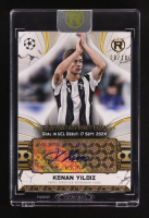 Kenan Yildiz 2024-25 Topps Reverence UEFA Club Competitions Coronation Day Autographs Black #CDAKY #8/10 at PristineAuction.com