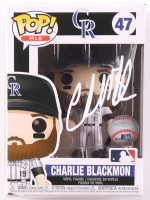 Charlie Blackmon Signed Rockies #47 Funko! Pop Figure (JSA) at PristineAuction.com
