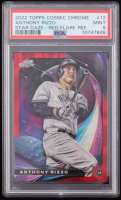 Alex Rodriguez 2022 Topps Cosmic Chrome Star Gaze Red Flare Refractors #SG-12 #2/5 (PSA 9) at PristineAuction.com