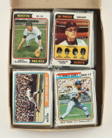 1974 Topps Baseball Cello Fun Pack Vending Box with (20) Packs at PristineAuction.com