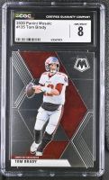 Tom Brady 2020 Panini Mosaic #135 (CGC 8) at PristineAuction.com