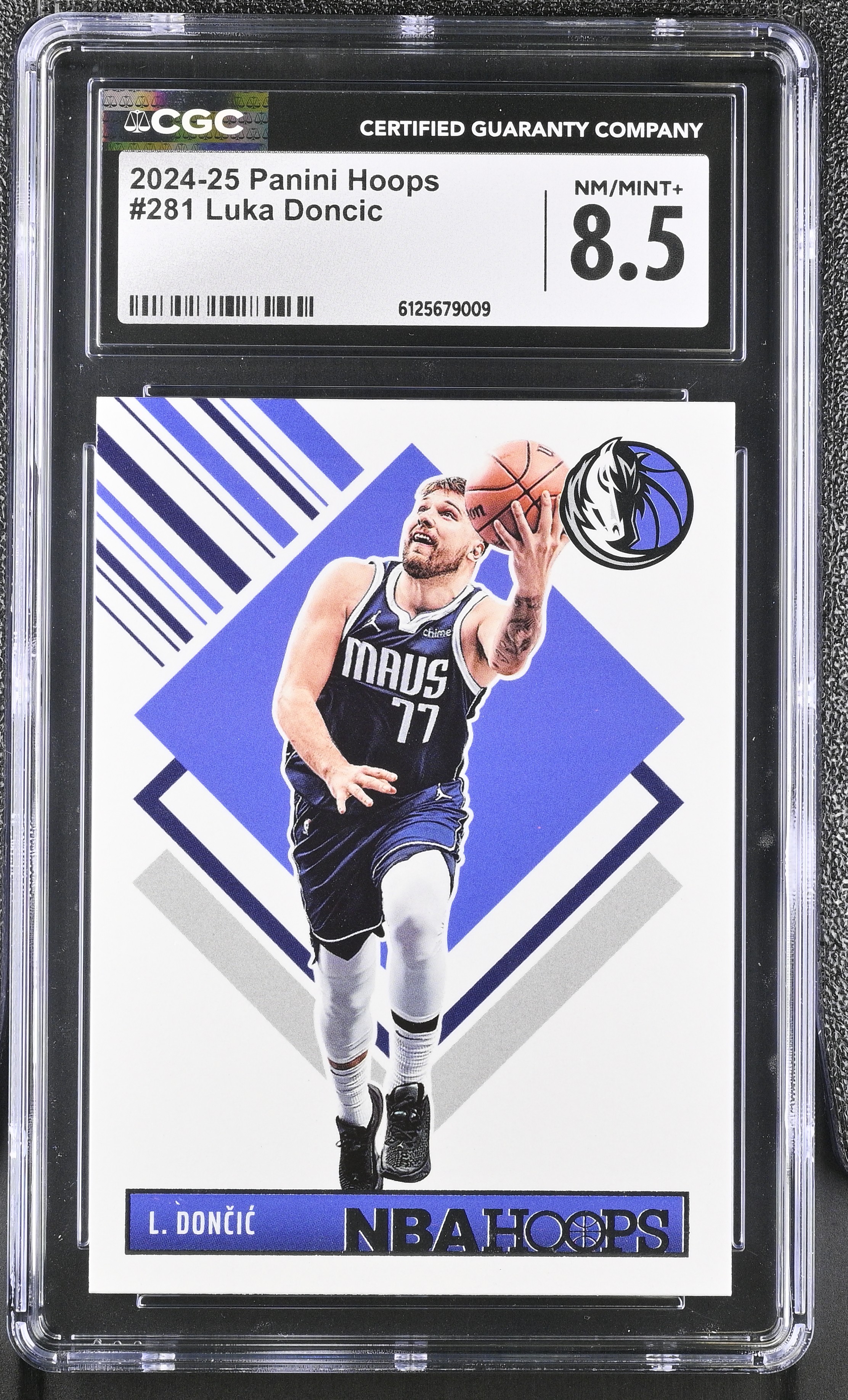 Luka Doncic 2024-25 Hoops #281 (CGC 8.5) at PristineAuction.com Luka Doncic 2024-25 Hoops #281 (CGC 8.5) at PristineAuction.com