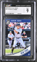 Aaron Judge 2018 Donruss Optic #114 (CGC 9) at PristineAuction.com