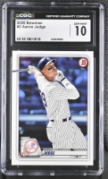 Aaron Judge 2020 Bowman #2 (CGC 10) at PristineAuction.com