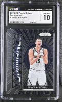 Nikola Jokic 2023-24 Panini Prizm Dominance #10 (CGC 10) at PristineAuction.com
