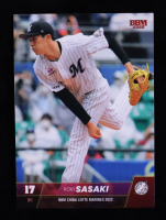 Roki Sasaki 2022 BBM #M07 RC at PristineAuction.com