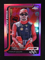 Charles Leclerc 2025 Topps Chrome Formula 1 Pink Refractors #125 DOD #114/250 at PristineAuction.com