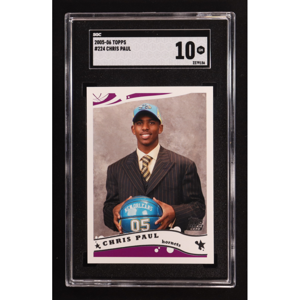 Chris Paul 2005-06 Topps #224 RC (SGC 10) at PristineAuction.com