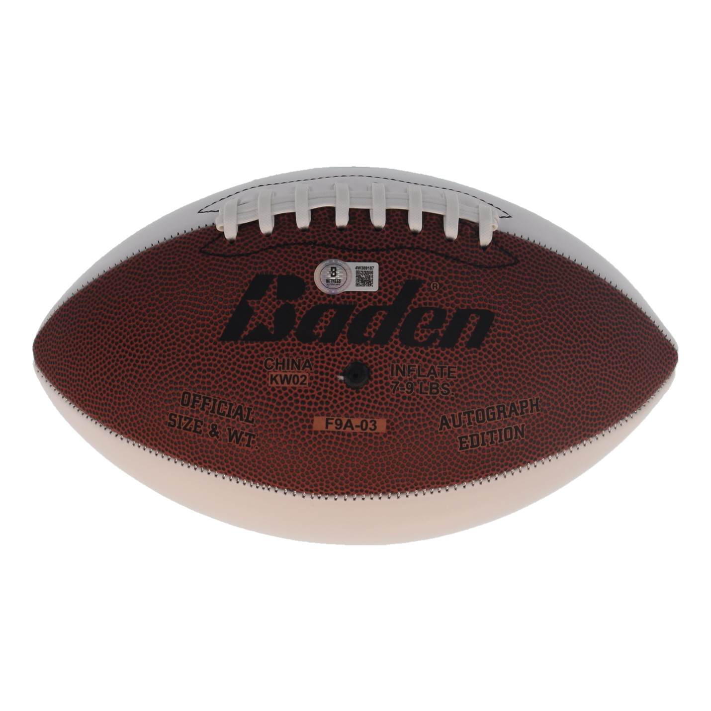 Rueben Bain Jr. & Akheem Mesidor Signed 2025 Miami Hurricanes Logo Football (Beckett) at PristineAuction.com Rueben Bain Jr. & Akheem Mesidor Signed 2025 Miami Hurricanes Logo Football (Beckett) at PristineAuction.com