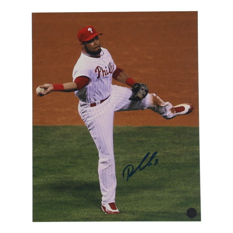 Pedro Feliz Signed Phillies 8x10 Photo (Philly Card Show) at PristineAuction.com Pedro Feliz Signed Phillies 8x10 Photo (Philly Card Show) at PristineAuction.com