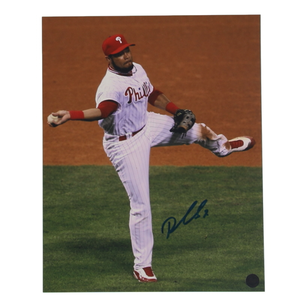 Pedro Feliz Signed Phillies 8x10 Photo (Philly Card Show) at PristineAuction.com