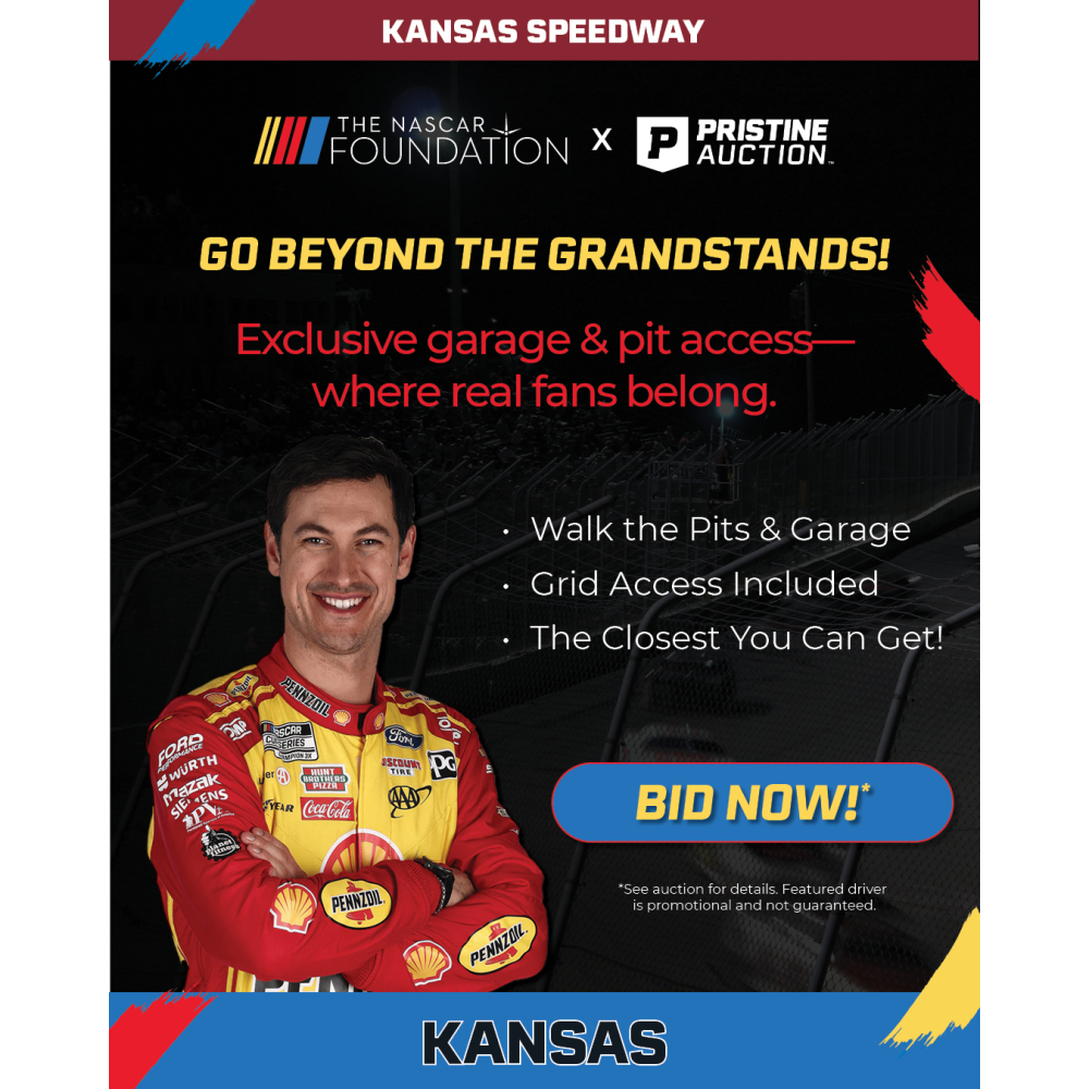 Pit Pass Racing NASCAR VIP Garage & Pit Passes for the Kansas Speedway Race | Kansas ...